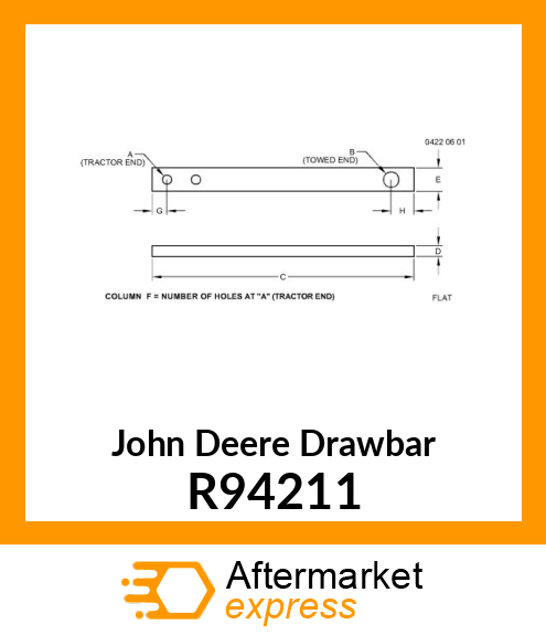 DRAWBAR R94211