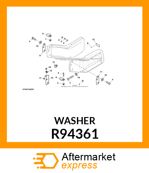 FLAT WASHER R94361