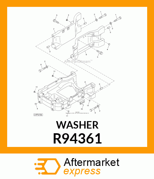 FLAT WASHER R94361