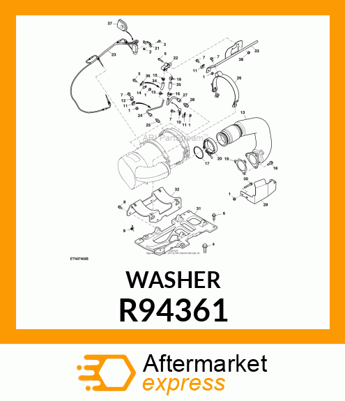 FLAT WASHER R94361