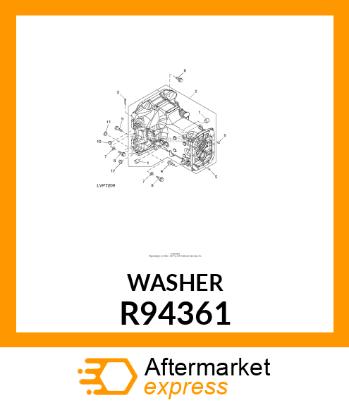 FLAT WASHER R94361