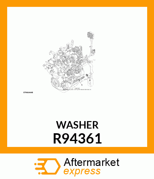 FLAT WASHER R94361