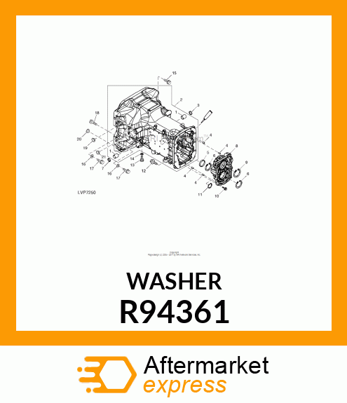 FLAT WASHER R94361