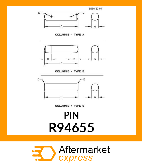 ROLLER, BEARING R94655