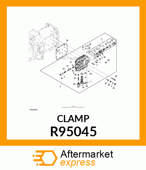 CLAMP, ELECTRO R95045