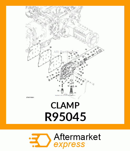 CLAMP, ELECTRO R95045