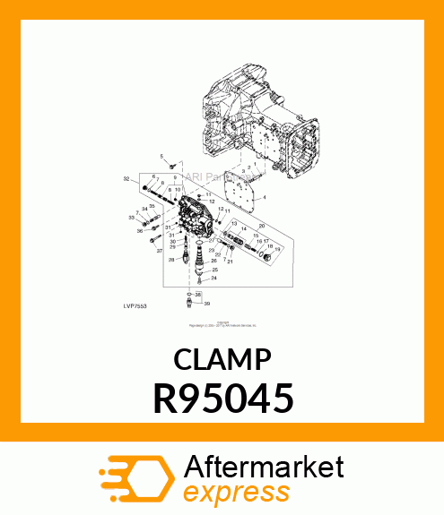 CLAMP, ELECTRO R95045