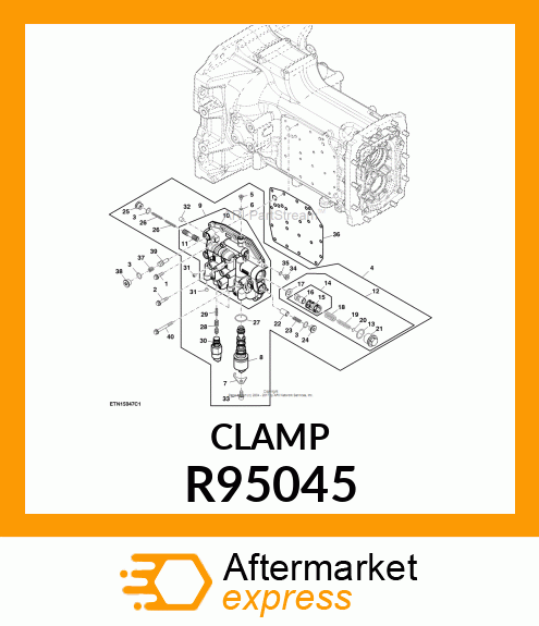 CLAMP, ELECTRO R95045