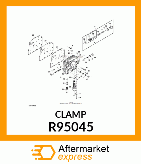 CLAMP, ELECTRO R95045