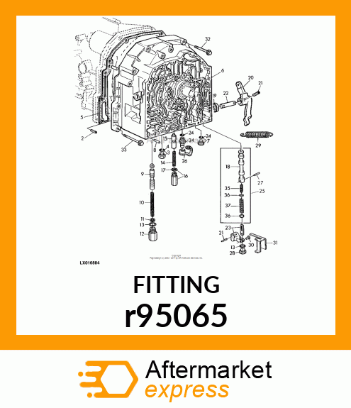 DRAIN PLUG, PLUG WITH O r95065