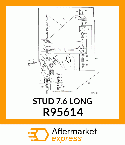 ROD, BOLT, TIE R95614