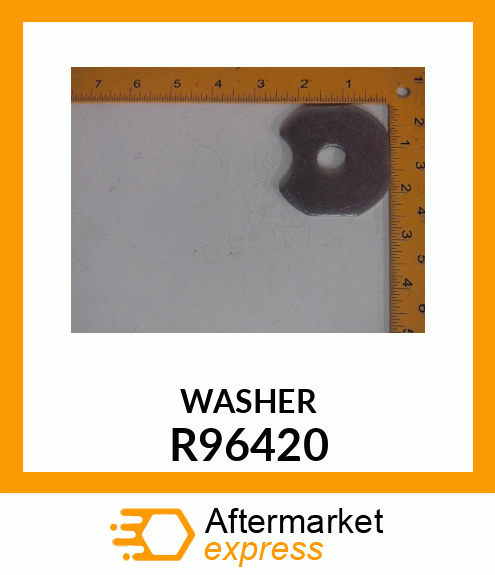 RETAINER, DRAWBAR, ADJUSTMENT PIN R96420