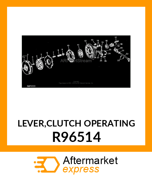 LEVER,CLUTCH OPERATING R96514