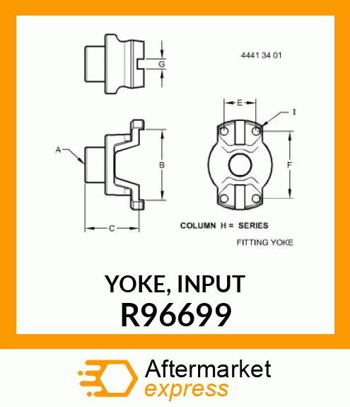 YOKE, INPUT R96699