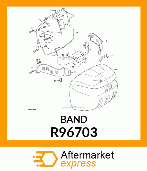 TIE BAND R96703