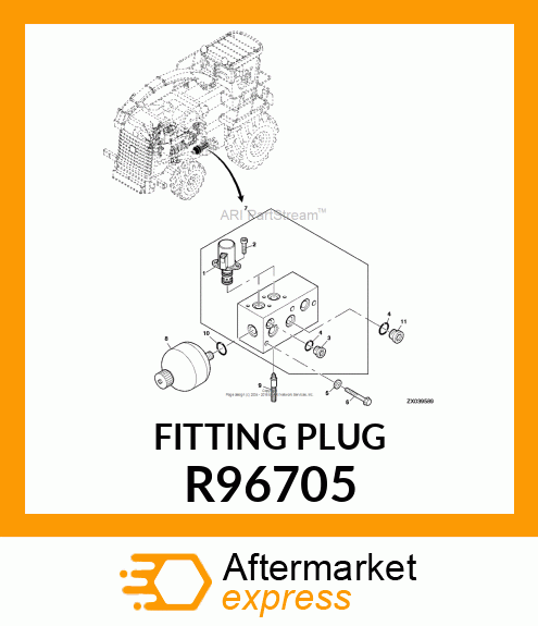 FITTING PLUG R96705