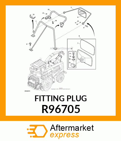 FITTING PLUG R96705