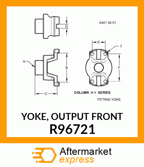 YOKE, OUTPUT FRONT R96721