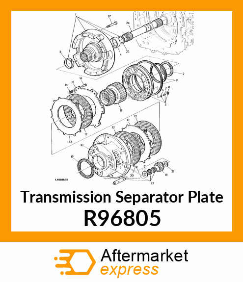 PLATE, SEPARATOR R96805