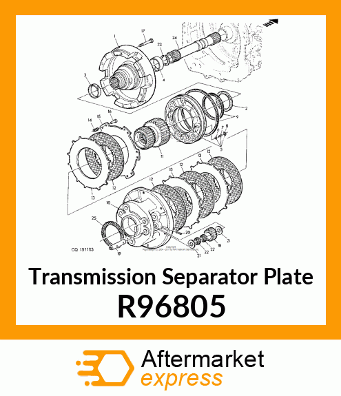 PLATE, SEPARATOR R96805