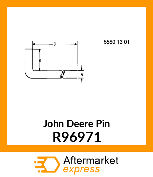 PIN,SIDE PANEL HINGE R96971