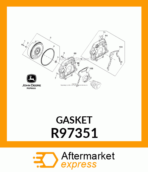 FLYWHEEL HOUSING R97351