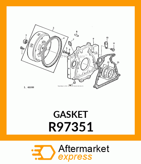 FLYWHEEL HOUSING R97351