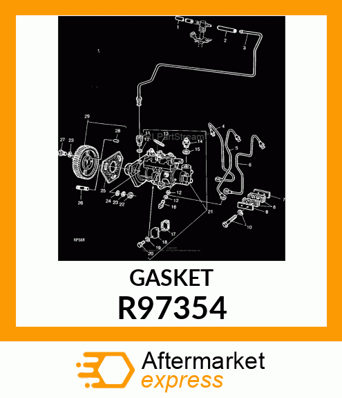 GASKET, FUEL INJECTION PUMP R97354