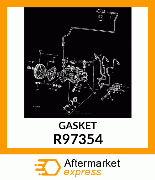 GASKET, FUEL INJECTION PUMP R97354