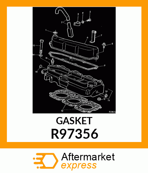 ENGINE CYLINDER HEAD GASKET R97356