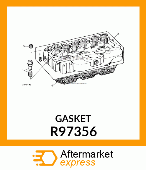 ENGINE CYLINDER HEAD GASKET R97356