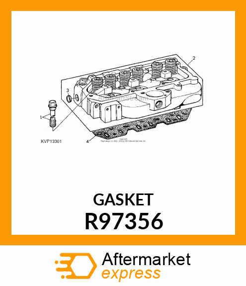 ENGINE CYLINDER HEAD GASKET R97356