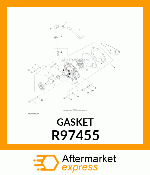 GASKET, WATER PUMP R97455