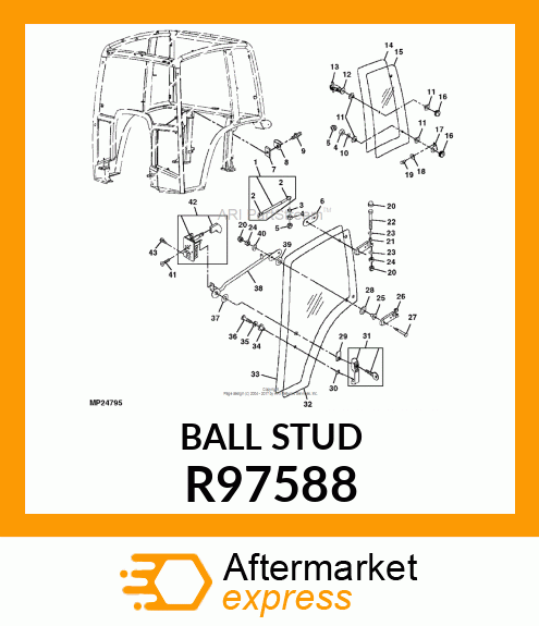 BALL STUD R97588