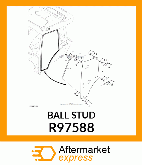 BALL STUD R97588