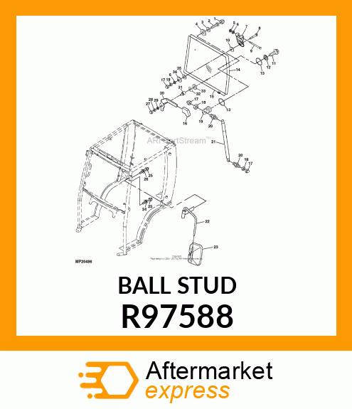 BALL STUD R97588