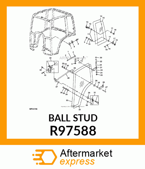 BALL STUD R97588