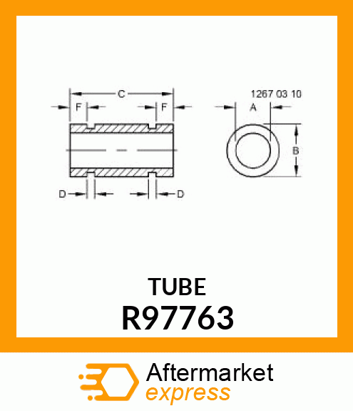 TUBE, EXTENSION R97763