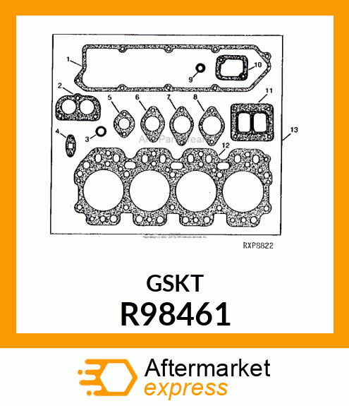 JOINT DE CULASSE 4 CYL. R98461