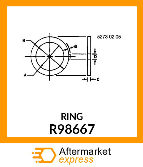 Up Ring R98667