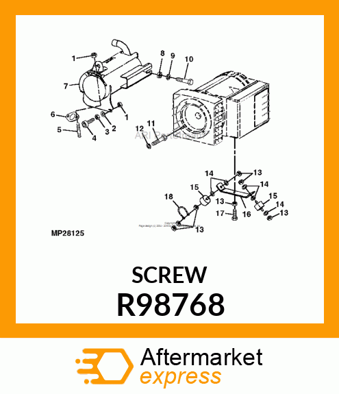 SCREW, SPECIAL TAPPING R98768