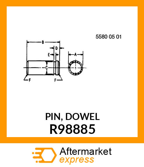 PIN, DOWEL R98885