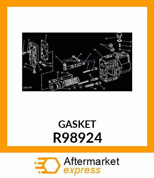 GASKET,ACCUMULATOR PISTON COVER R98924