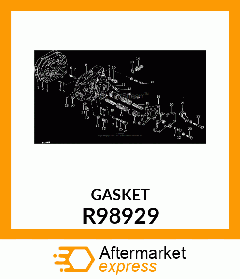 GASKET, TRANS ACCUMULATOR COVER R98929