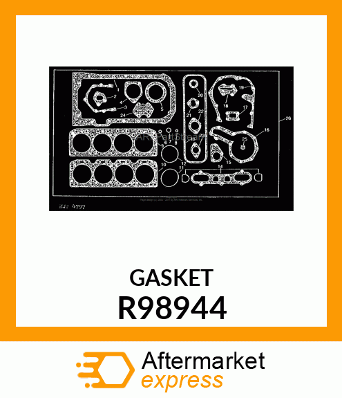 GASKET, CYLINDER PLATE R98944