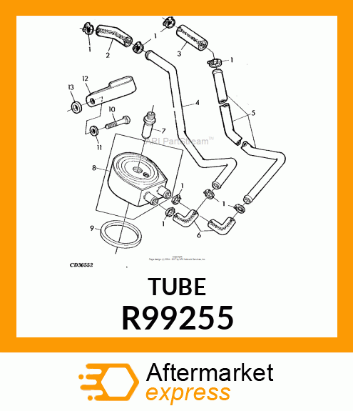 LINE, UPPER,COOLING R99255