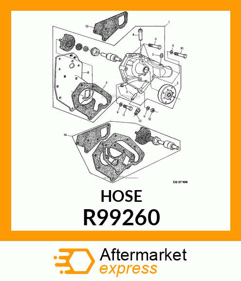 RADIATOR HOSE R99260