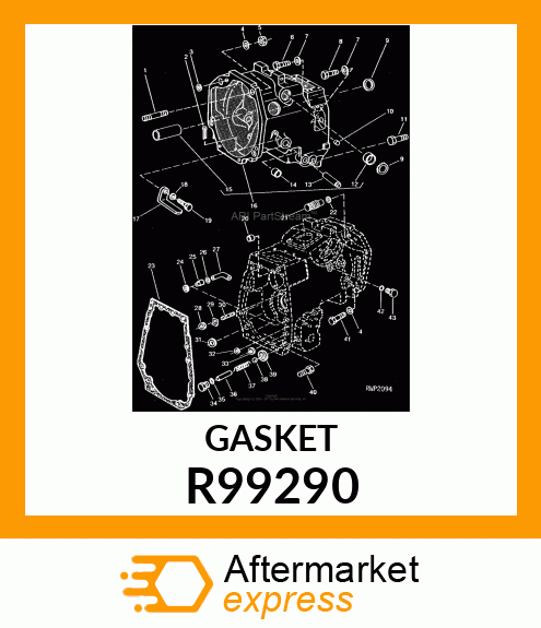 GASKET, CLUTCH HSG. TO TRANS. CASE R99290