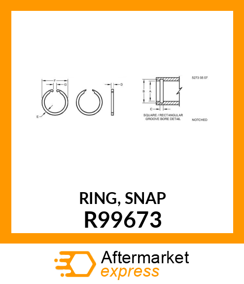 RING, SNAP R99673