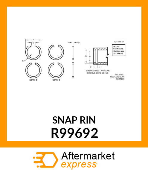 RING, SNAP R99692